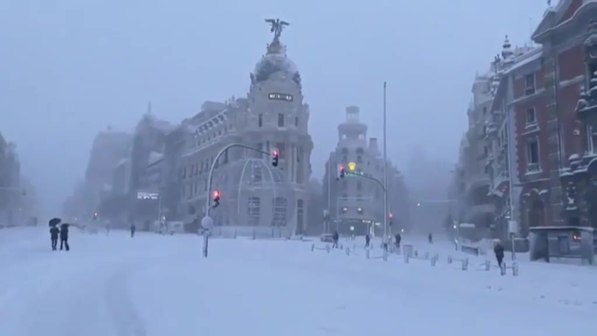 Los efectos de Filomena, todavía visibles