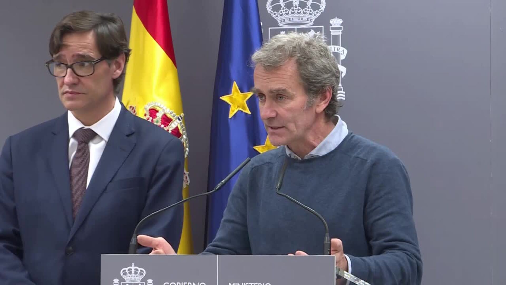 Los españoles repatriados de Wuhan están &quot;a priori sanos&quot;