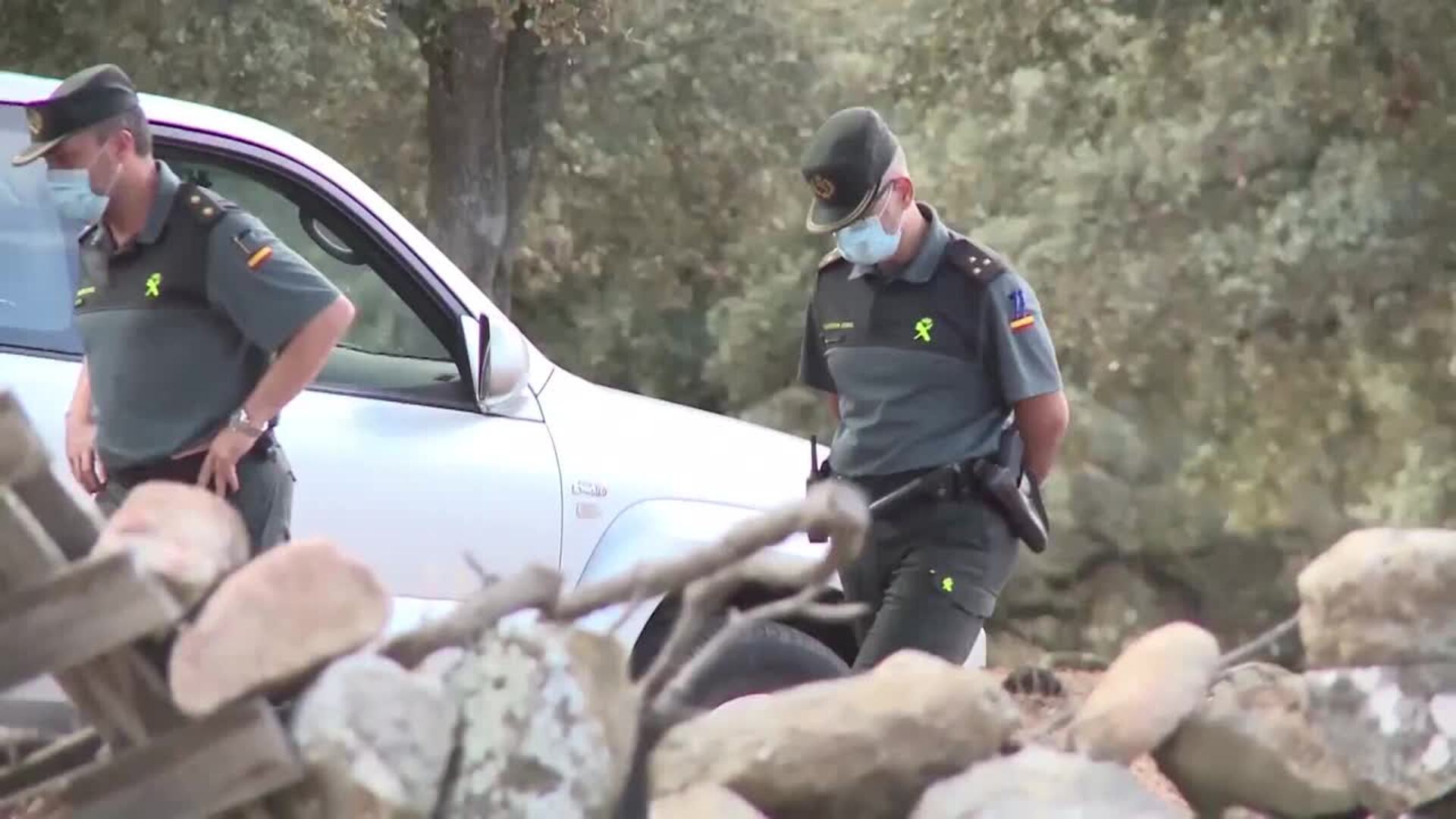 Encuentran restos óseos donde Guardia Civil busca el cuerpo de Manuela Chavero