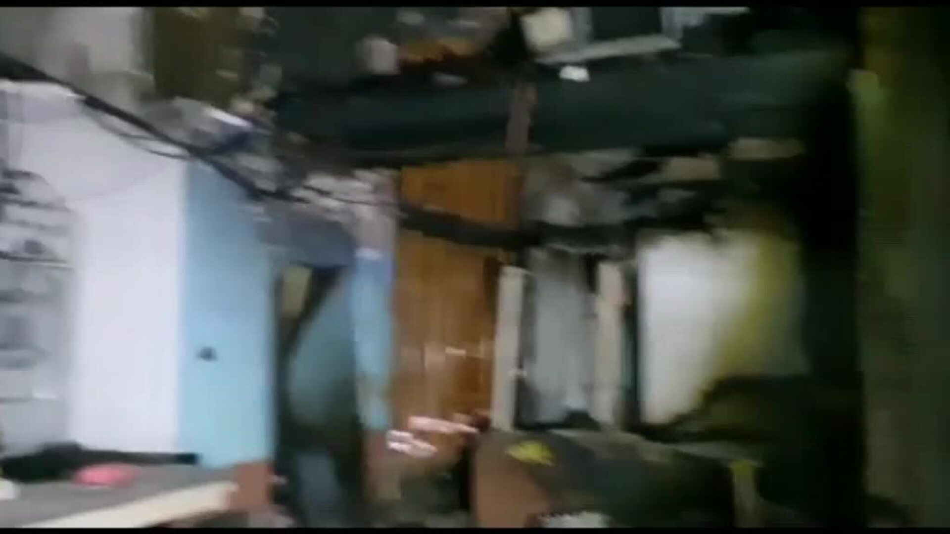 La triste realidad de los vecinos de un inmueble siniestrado