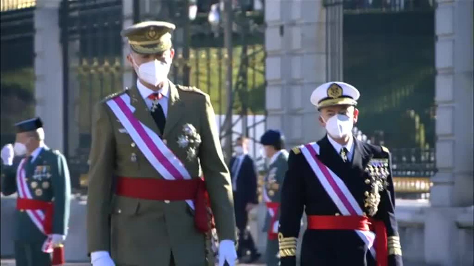 Los Reyes presiden la Pascua Militar
