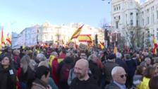 La derecha aparca sus cuentas pendientes y sale fortalecida de la masiva manifestación en Madrid