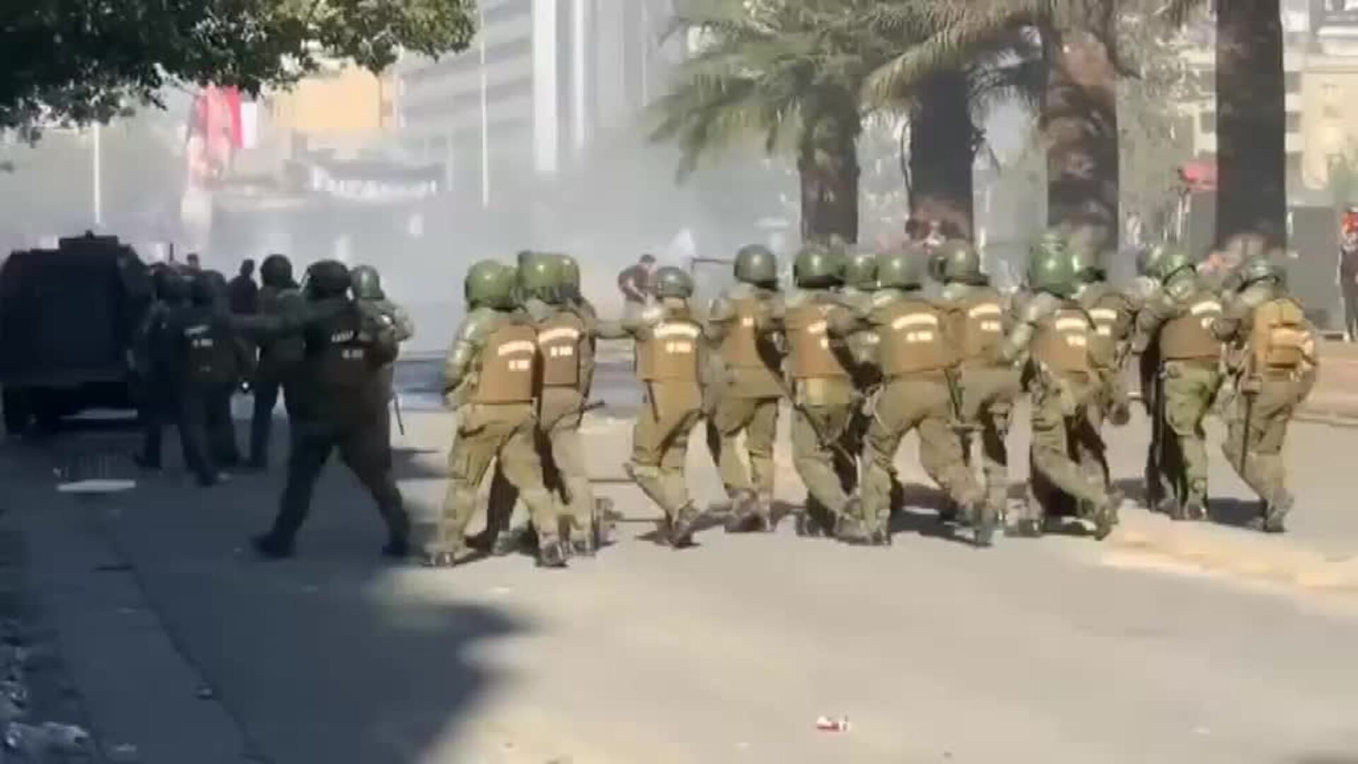 La violencia no cesa en las calles de Santiago