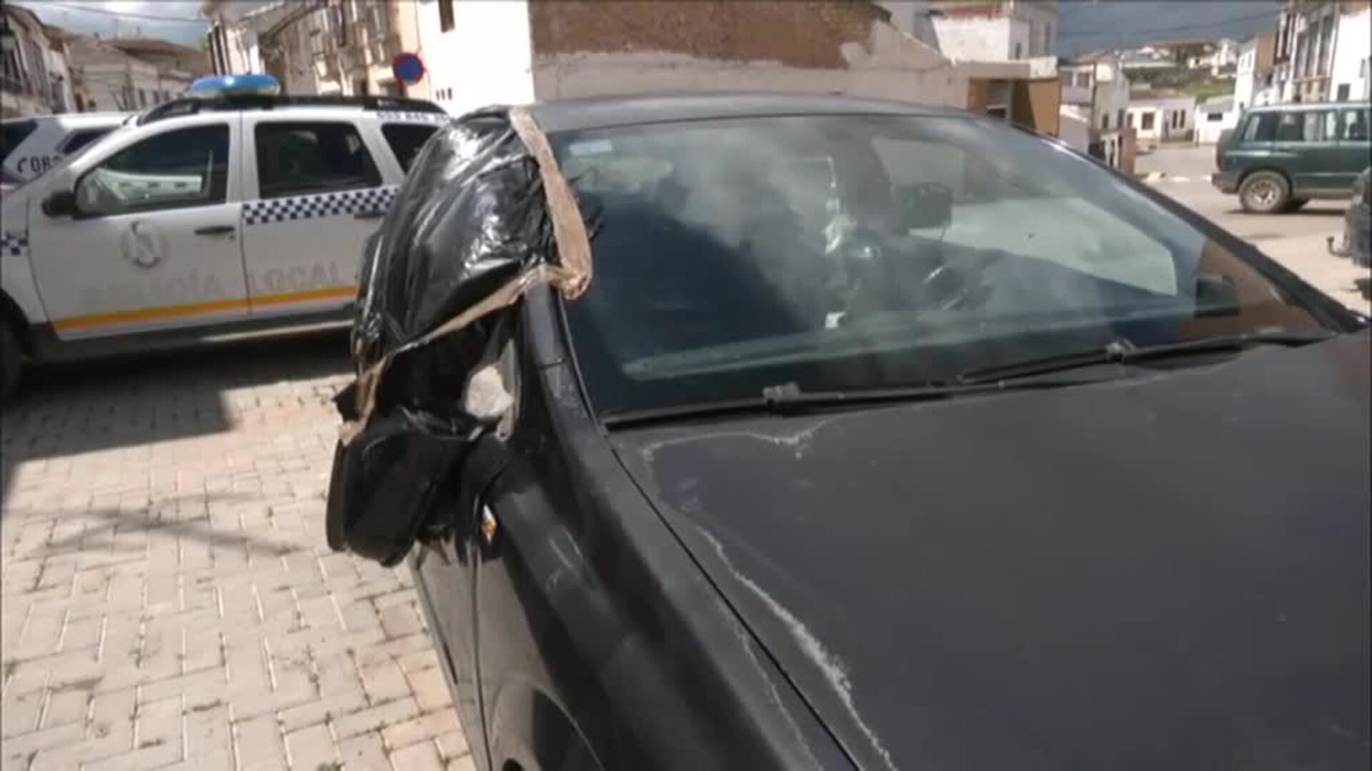 Una manifestación exigiendo seguridad acaba con el vuelco de varios coches de los presuntos ladrones