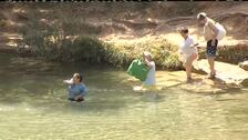 Más de 30 provincias estarán este lunes en riesgo por la ola de calor, con temperaturas de hasta 43ºC