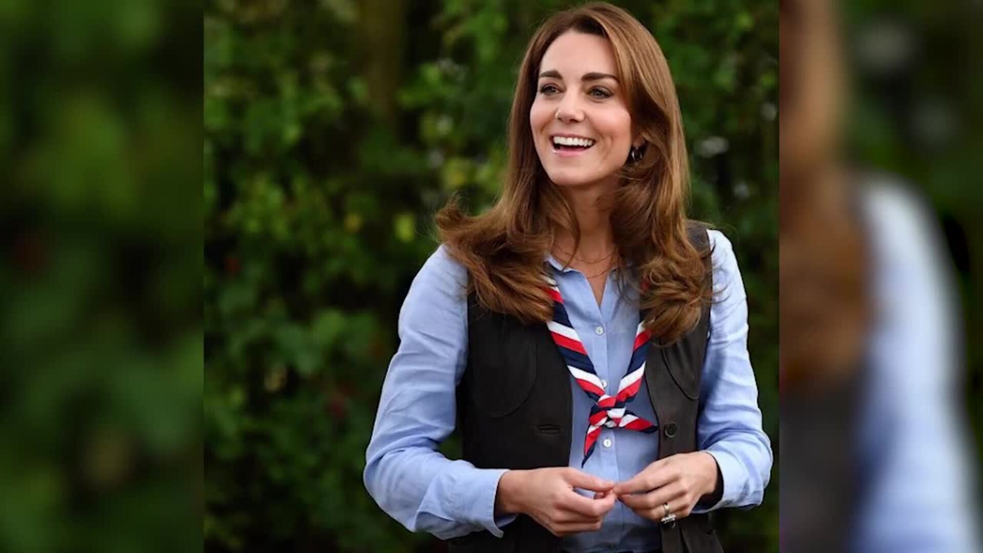 La duquesa de Cambridge agrade las felicitaciones con un mensaje solidario