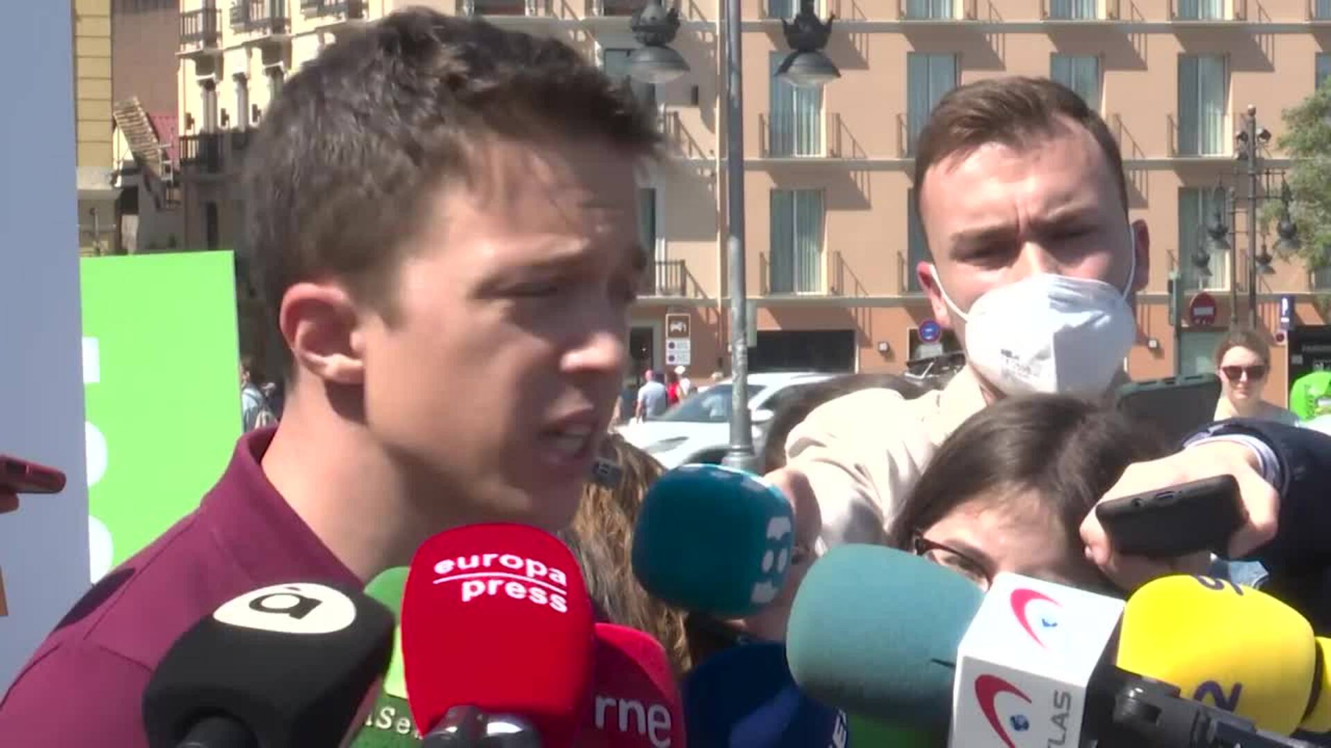 Errejón, absuelto de un delito leve de maltrato