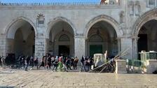 Más de 150 heridos por disturbios en la Explanada de las Mezquitas de Jerusalén