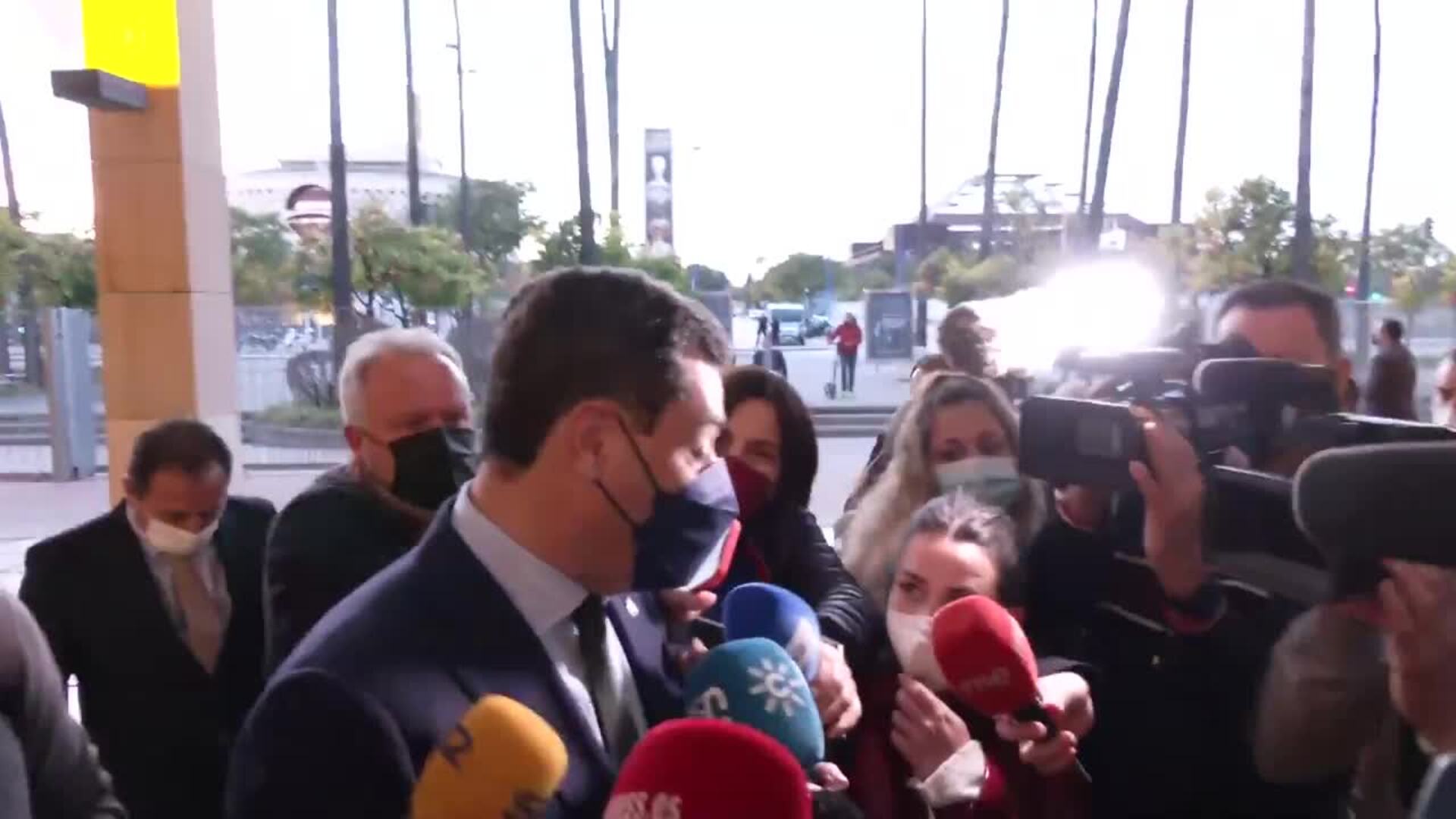 Moreno sobre Sánchez y los pactos con Vox: &quot;Me sorprende que le preocupe Andalucía ahora&quot;