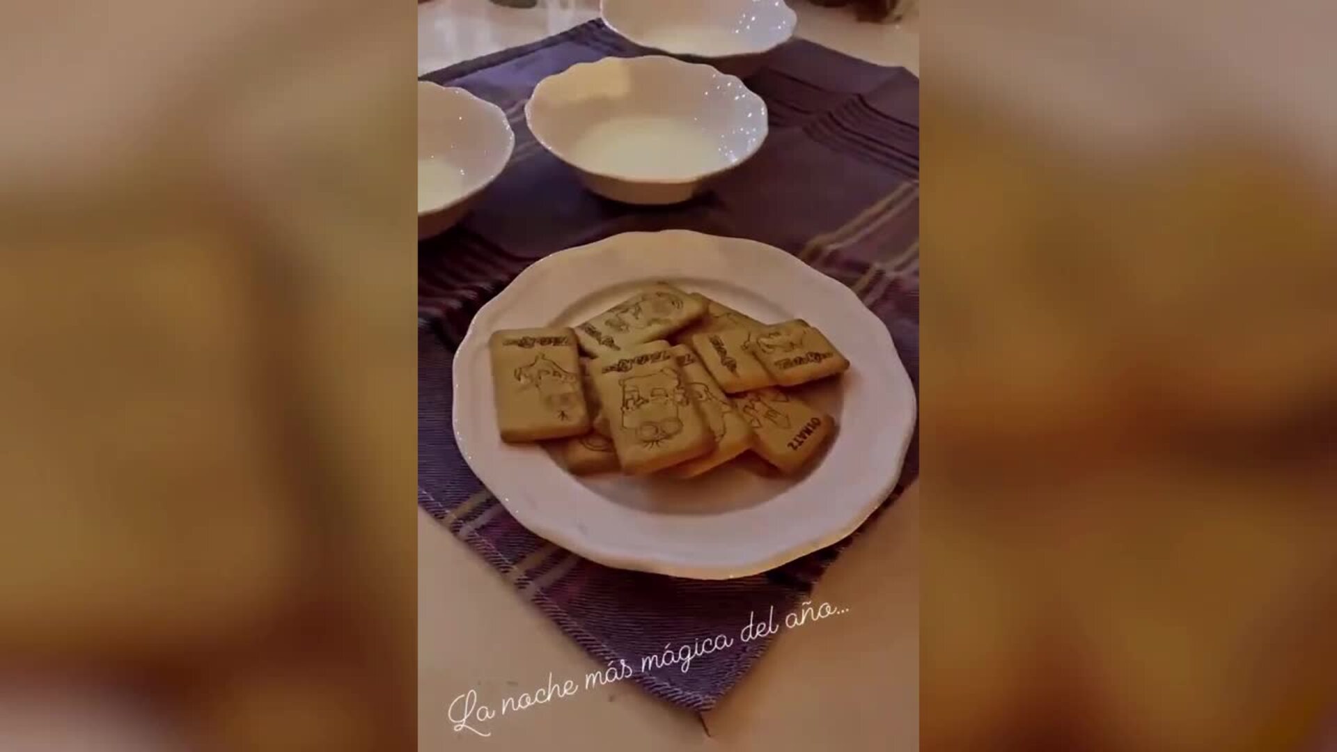 Tamara Gorro enseña el paso de los Reyes Magos por su casa