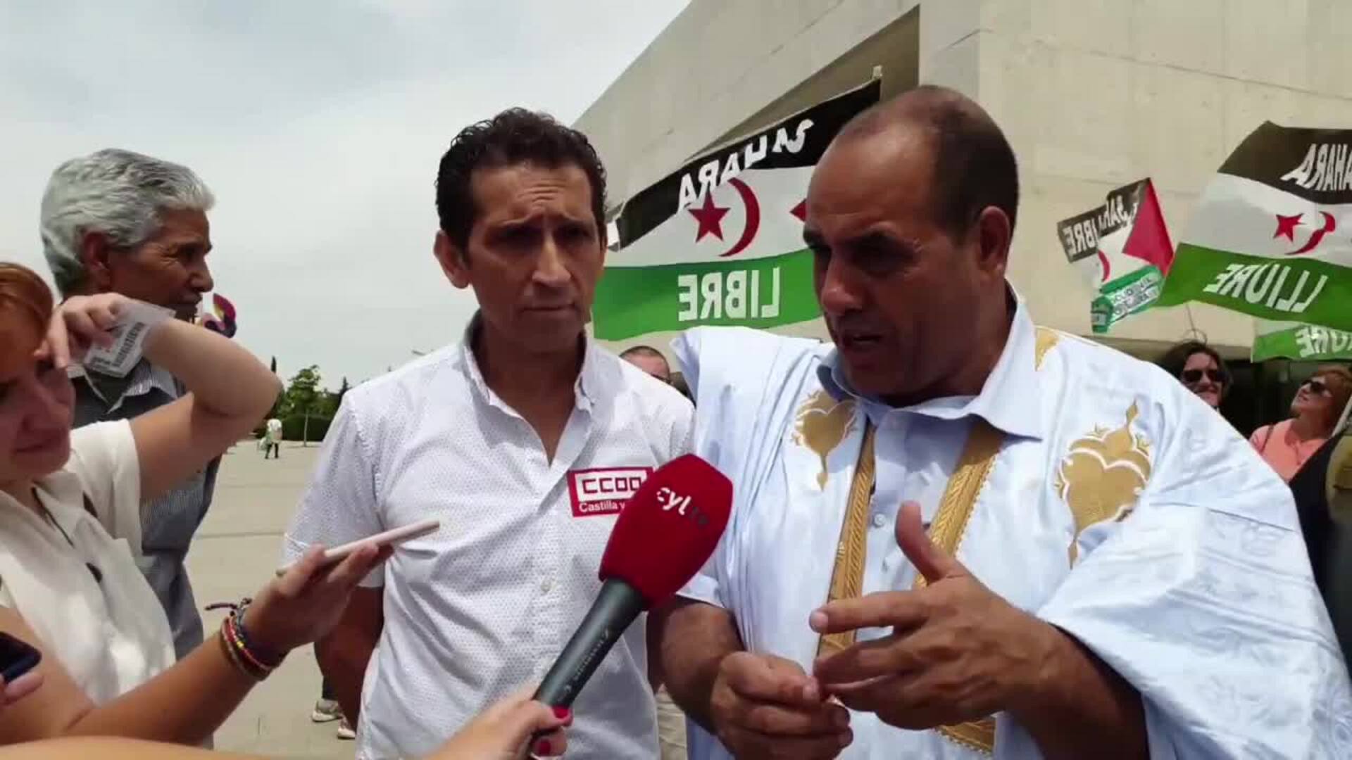 Las Cortes de CyL reciben a los niños de &#039;Vacaciones en paz&#039;