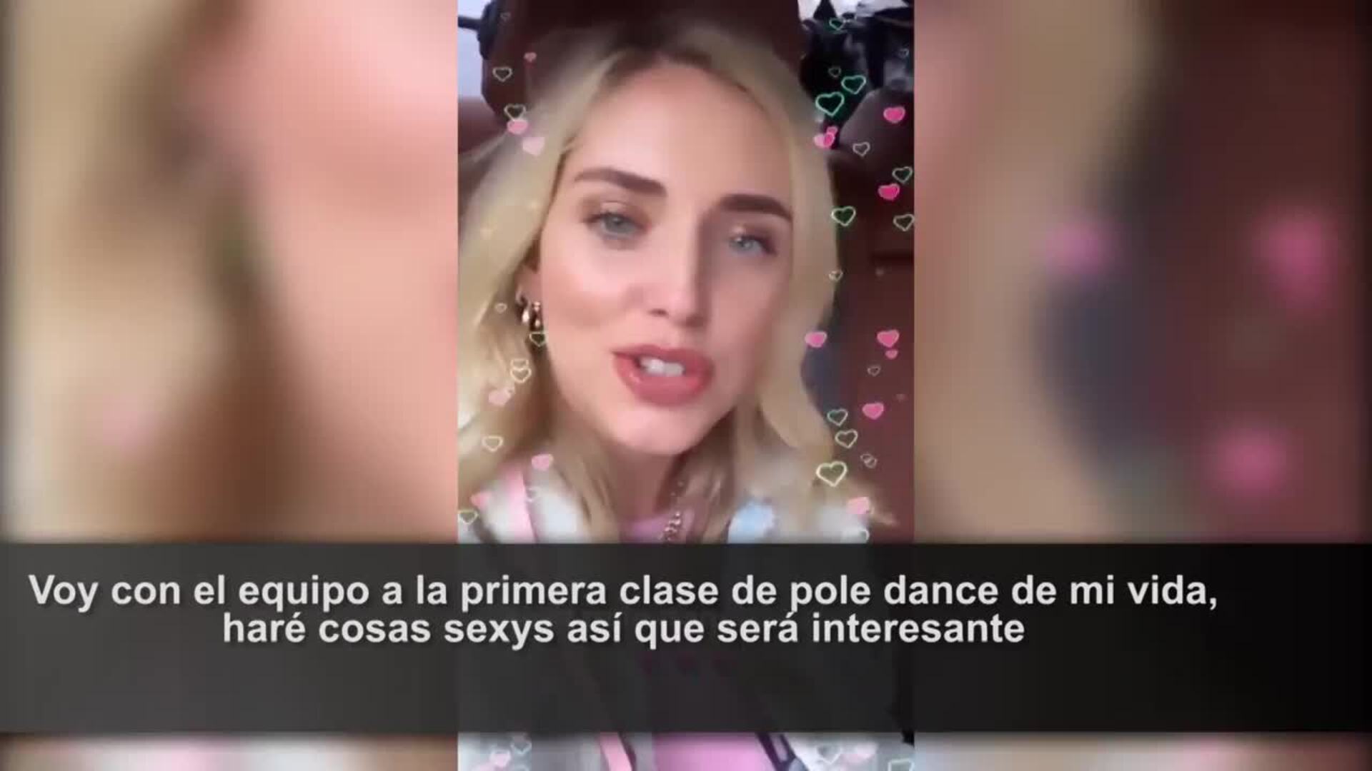 Chiara Ferragni se inicia en el pole dance