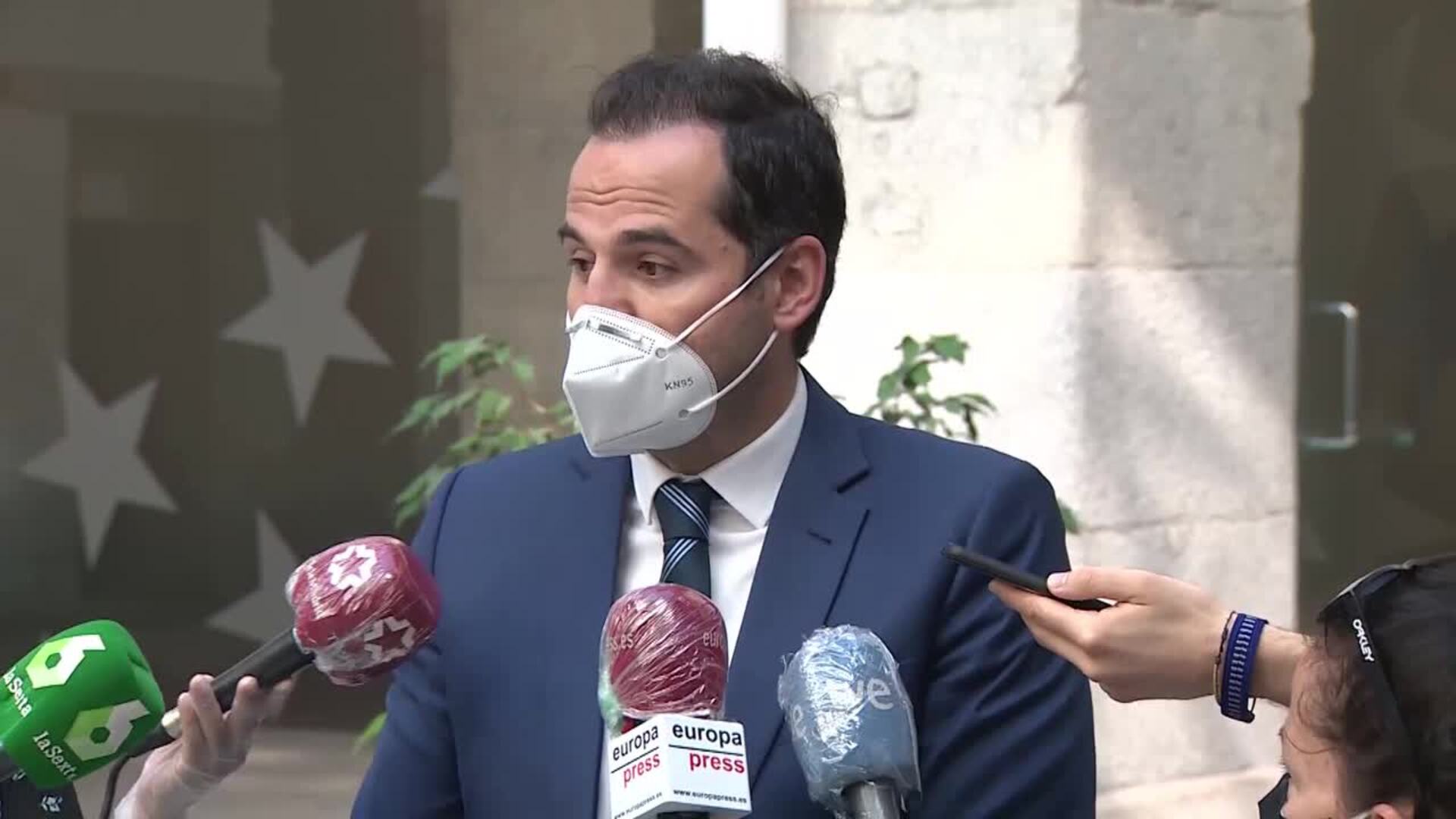 Aguado defiende que no pasar a la Fase 1 fue por &quot;criterios políticos&quot;