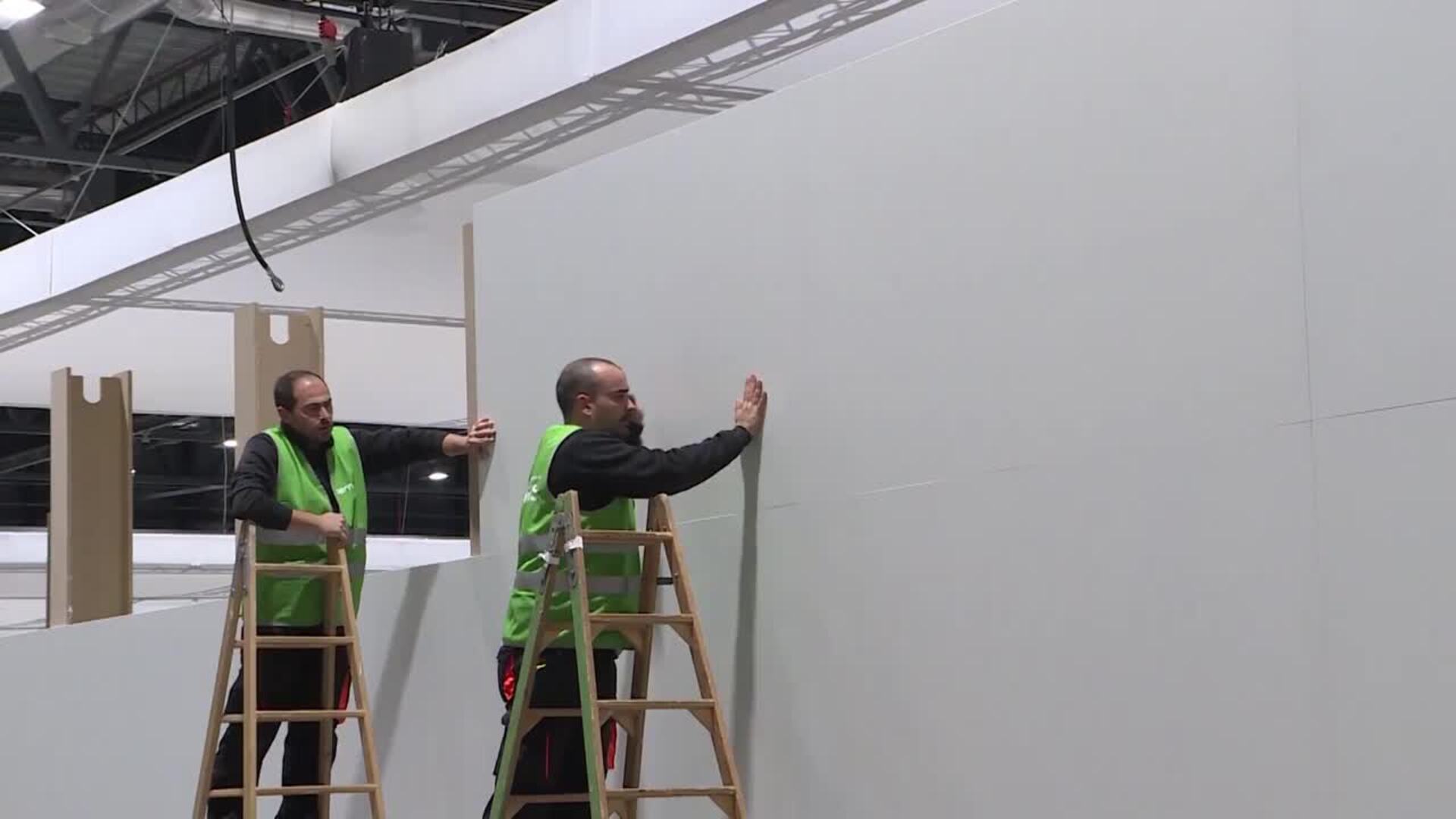 Continúan los preparativos en Ifema para la Cumbre del Clima