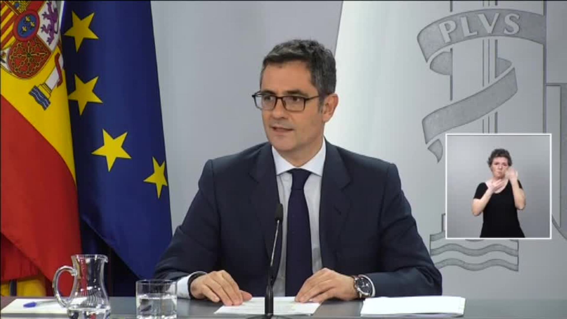 Bolaños: &quot;Reconstruiremos la isla de La Palma hasta que hayamos paliado el último daño que se haya producido&quot;