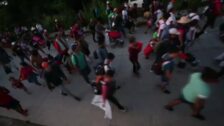 Una caravana con 6.000 inmigrantes se dirige a Ciudad de México como protesta contra la demora de los asilos