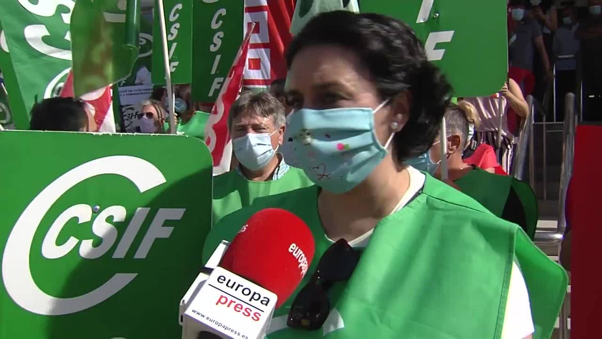 CSIF condena el &quot;autoritarismo&quot; del SAS con los profesionales sanitarios