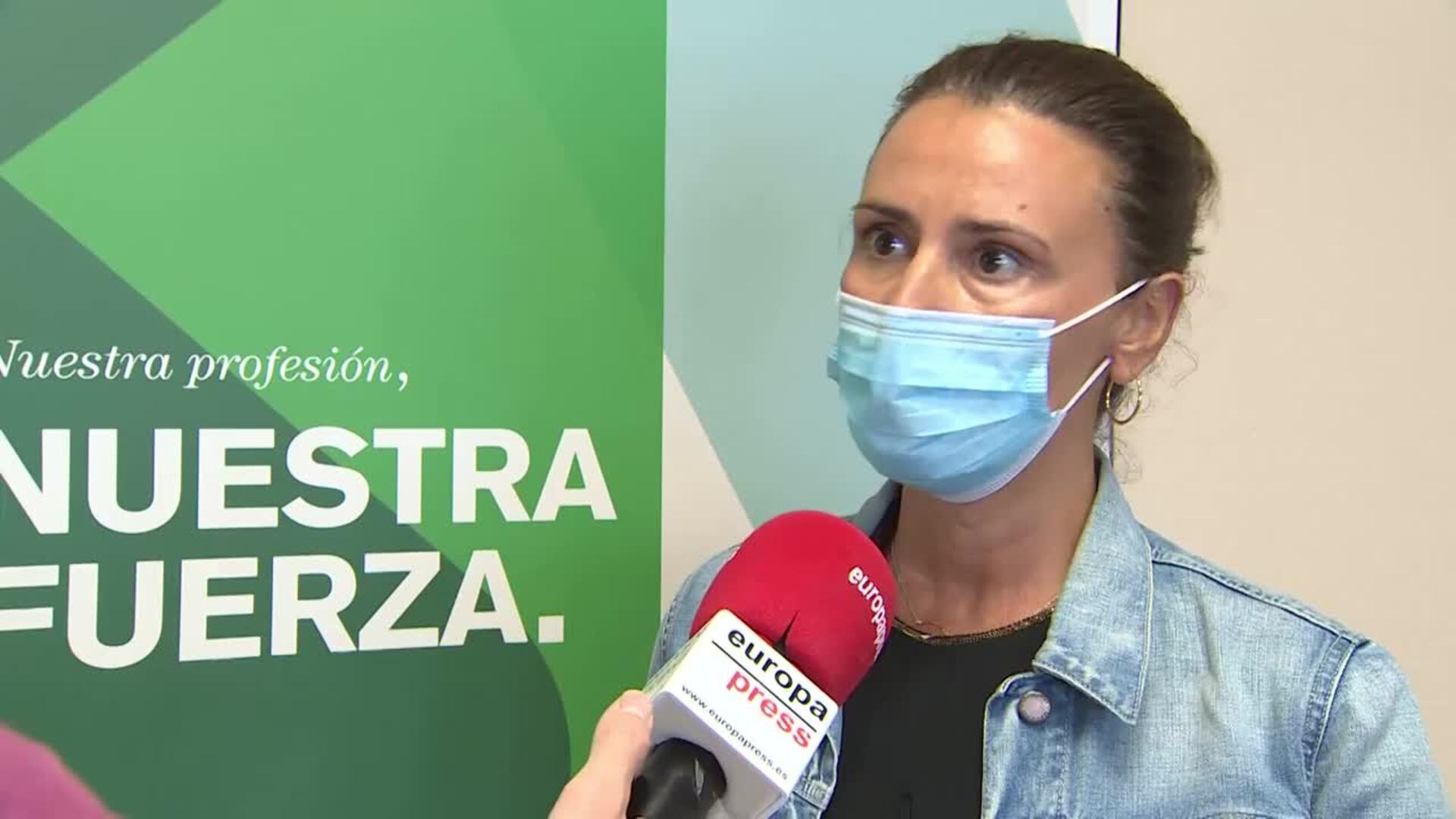 El sindicato de enfermería condena la concentración contra el uso de la mascarilla