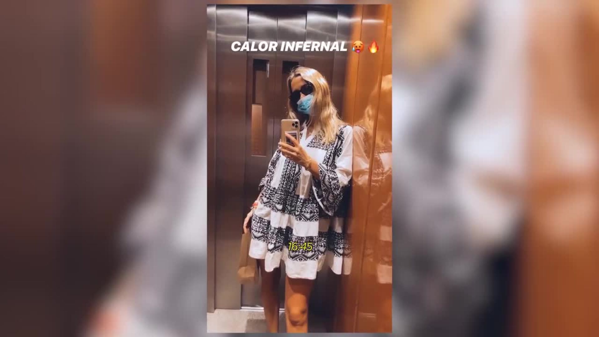 María Pombo muestra las reacciones de sus seres querido al contar su embarazo