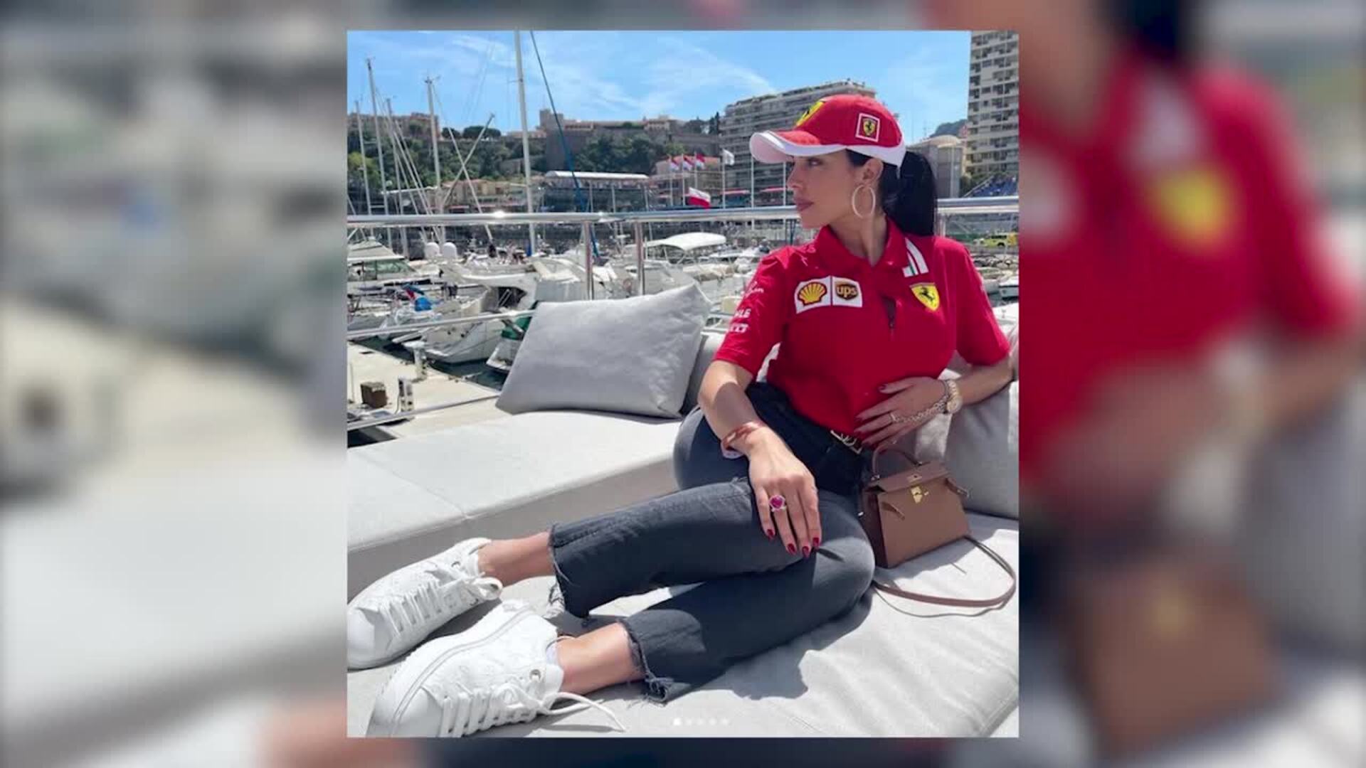 Georgina Rodríguez y Cristiano Ronaldo disfrutan de un delicioso almuerzo