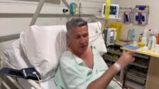 Xavier Garcia Albiol, ingresado en el Hospital Municipal de Badalona por una arritmia