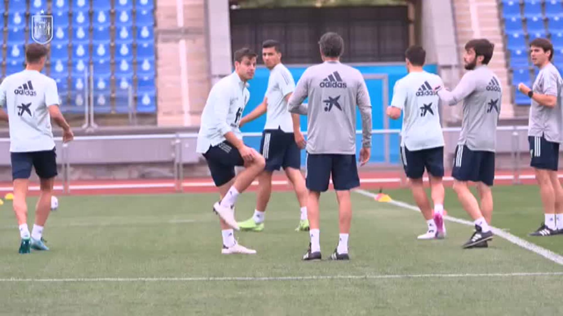 La selección española ya prepara los cuartos de final de la Euro