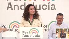 Irene Montero, en la campaña andaluza: «Gracias a las que habéis defendido a Juana Rivas y María Salmerón»