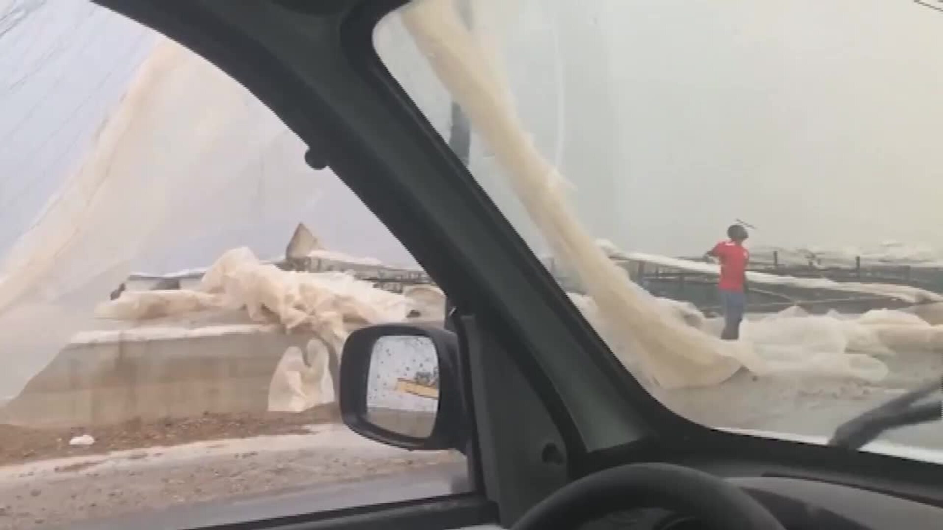 La gota fría afecta a la agricultura en Almería