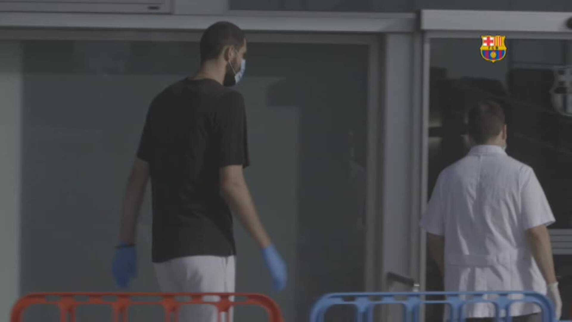 El FC Barcelona de baloncesto pasa los test de COVID- 19 y las pruebas físicas