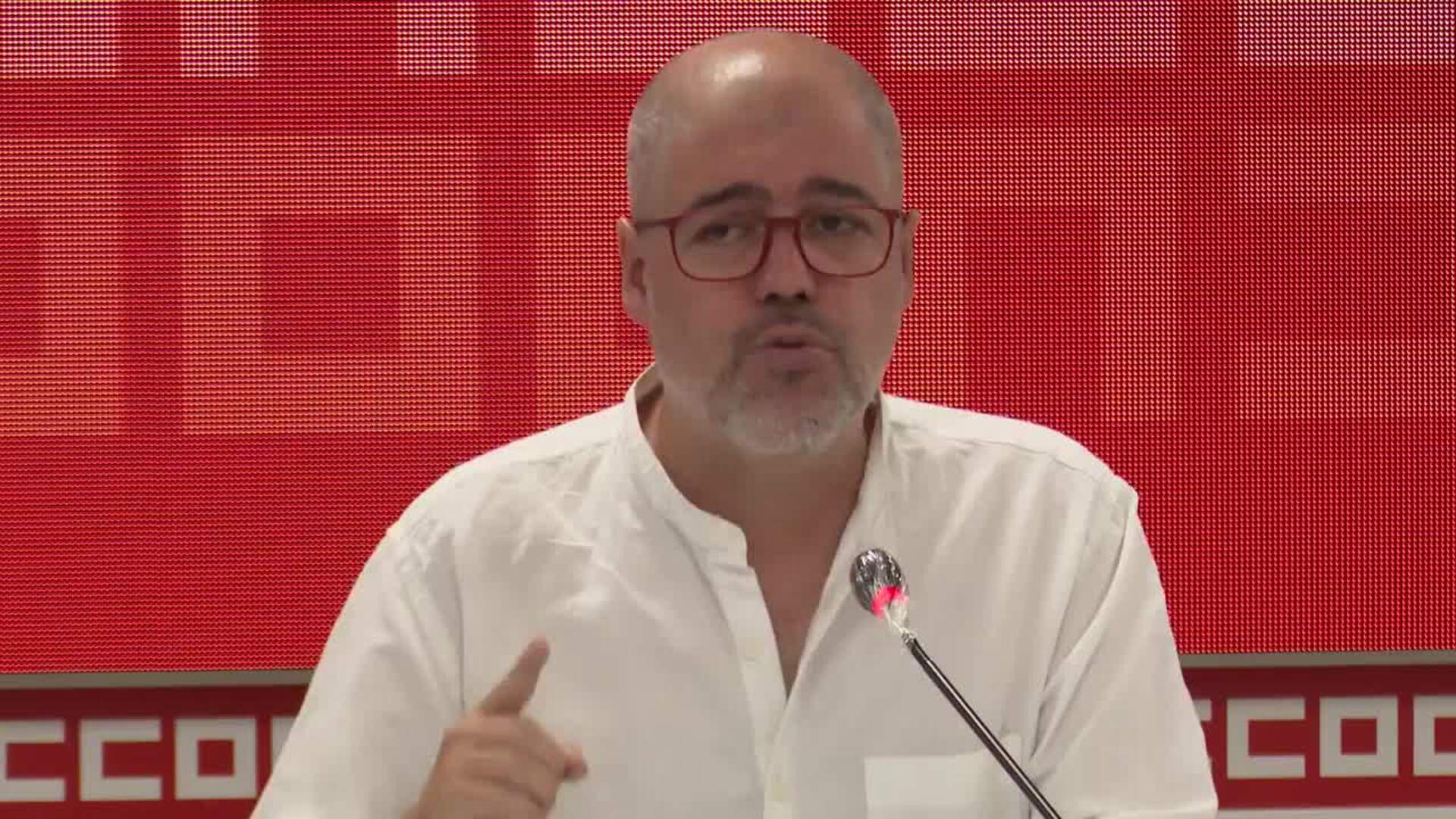 Sordo (CCOO) da por agotadas las negociaciones del SMI