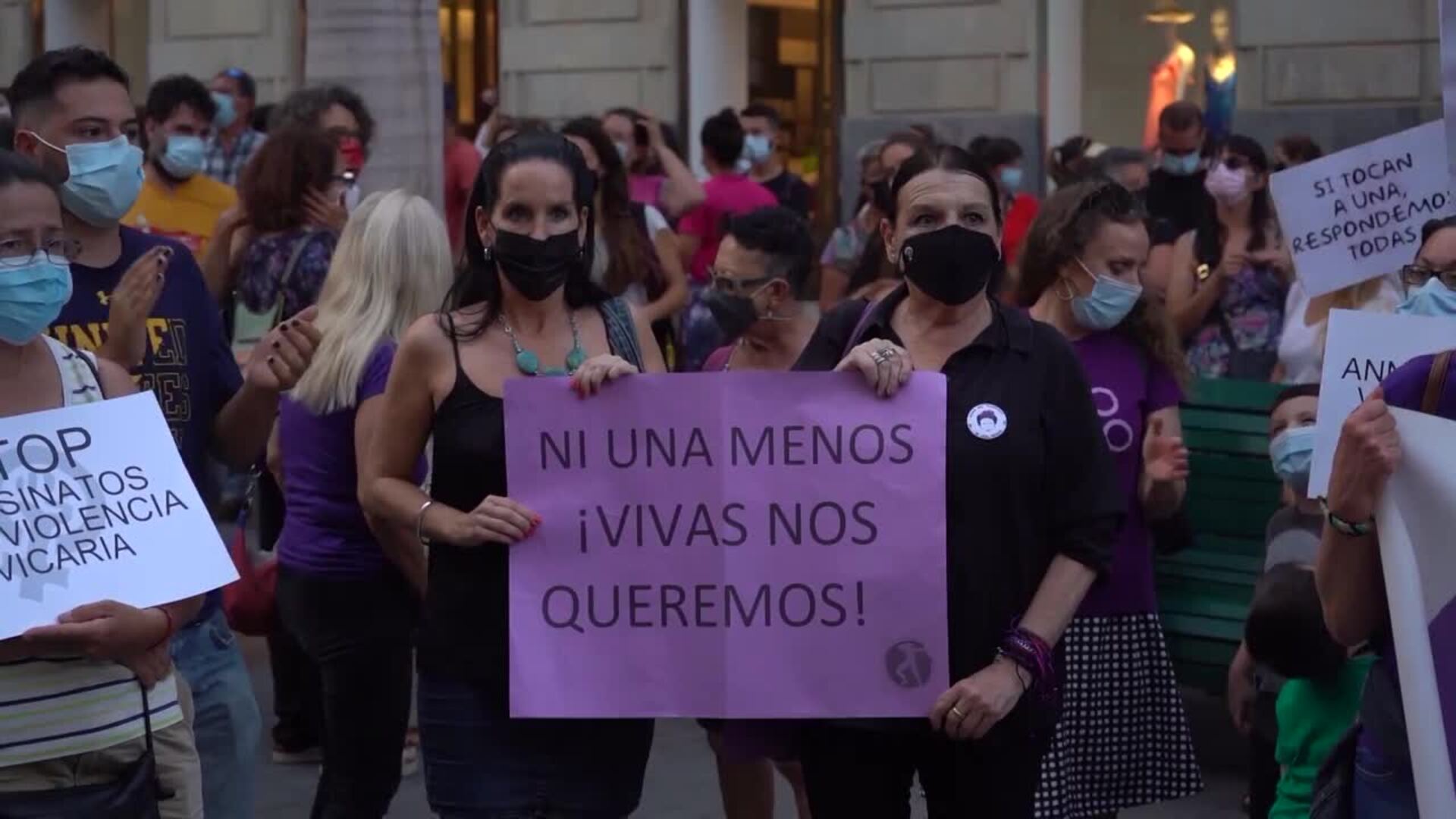 Miles de españoles se manifiestan ante los últimos casos de violencia machista