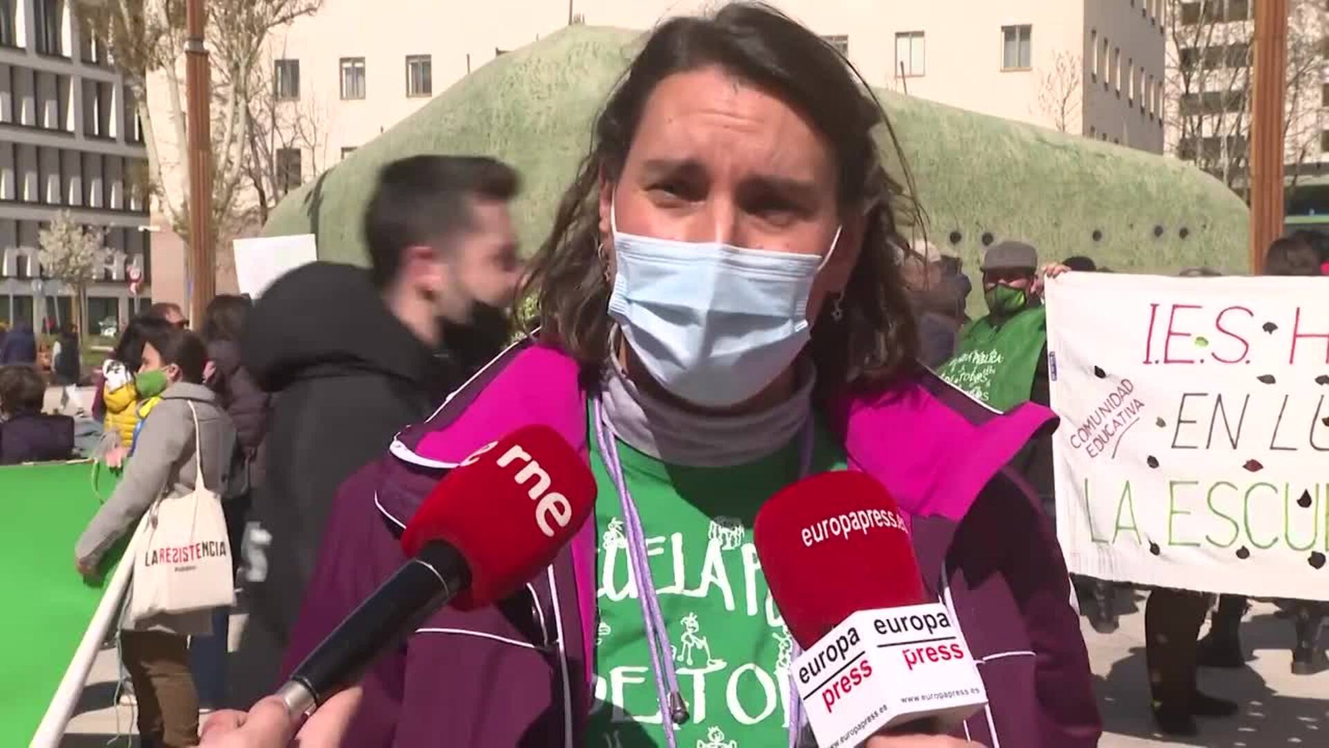 Las AMPA de Madrid protestan por el cierre de escuelas de 0 a 6 años