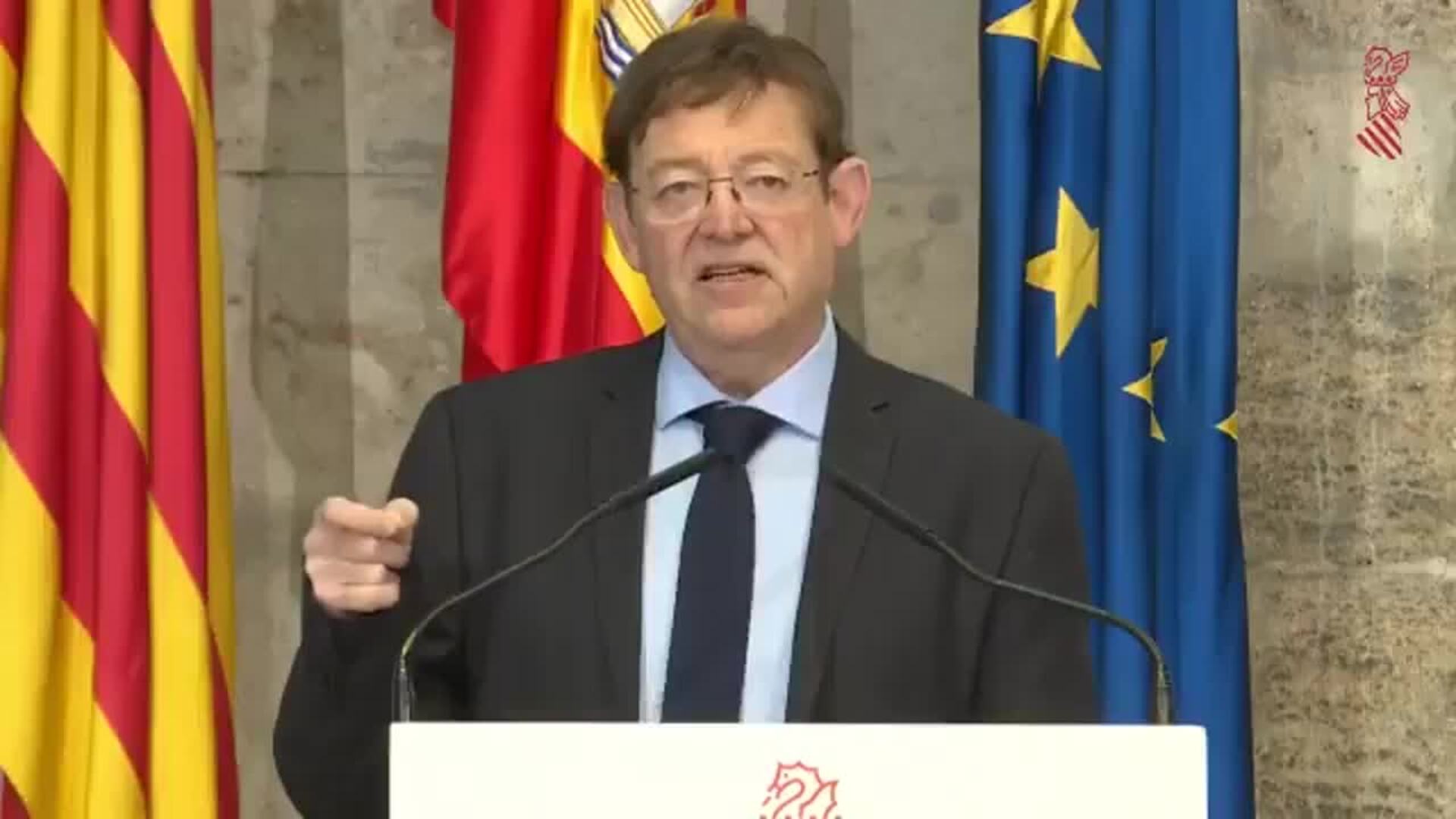 Puig pide un adelanto de 2.200 millones de la financiación autonómica