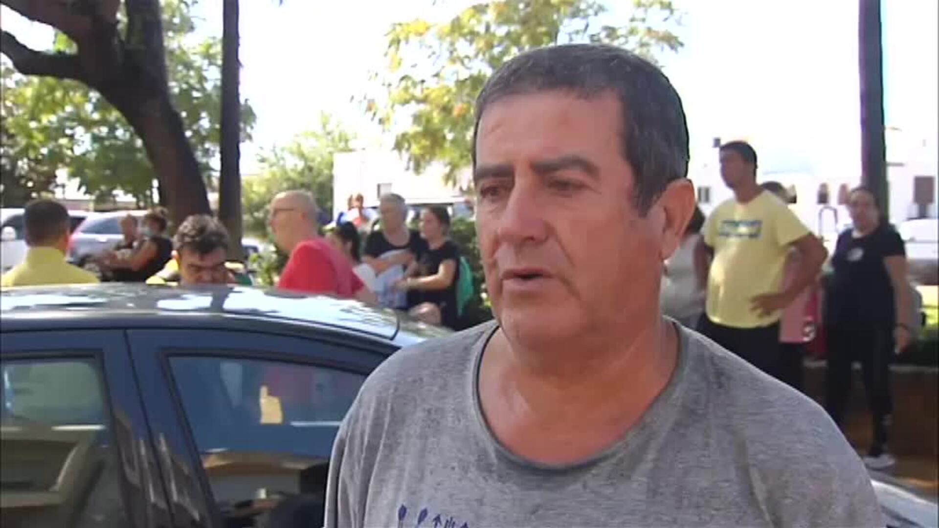 Numerosos destrozos en Lepe (Huelva) por una tormenta corta pero muy intensa