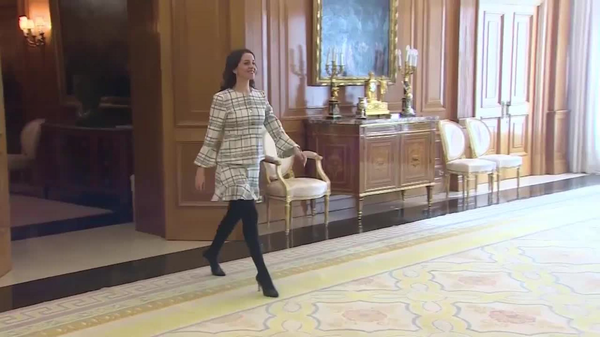 Felipe VI recibe a Inés Arrimadas por la ronda de contactos