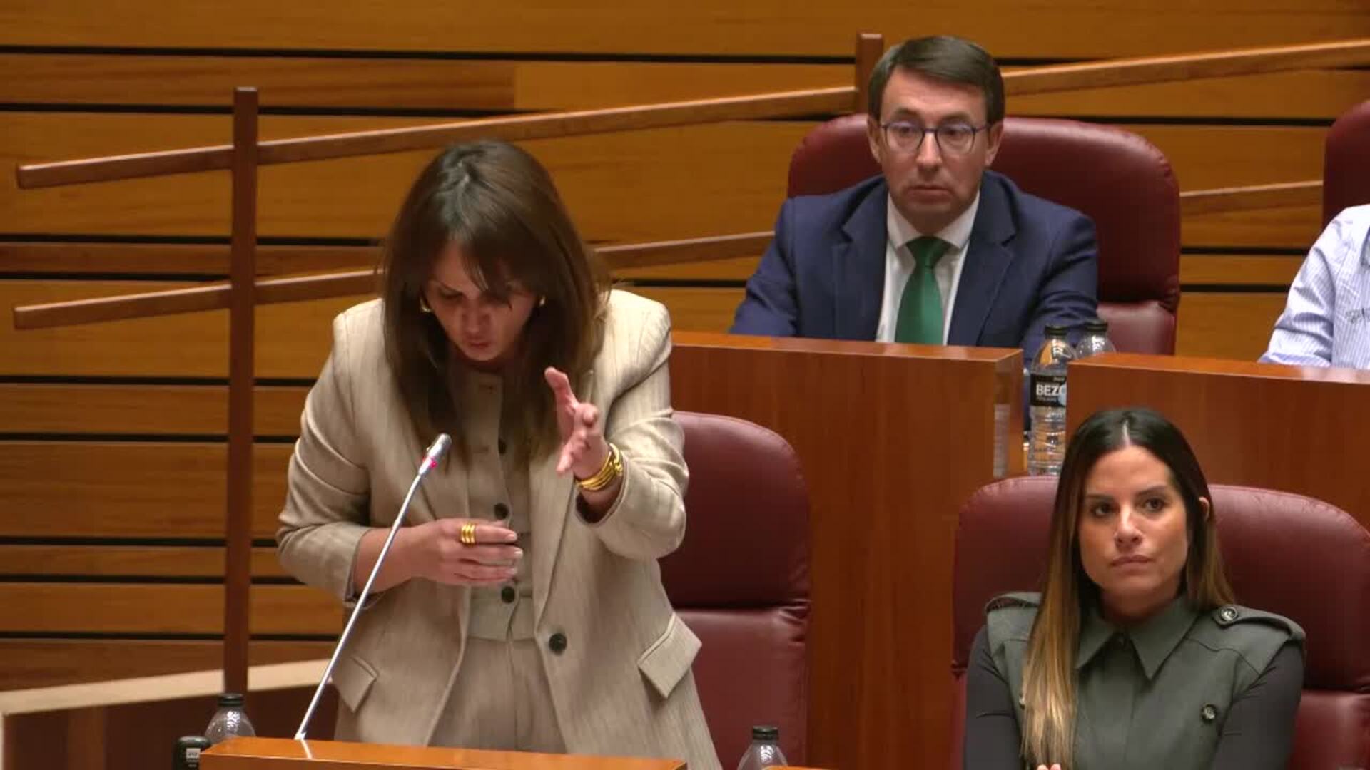 Mañueco culpa al PSOE de "hipocresía" por "bloquear" la Ley de Violencia de Género