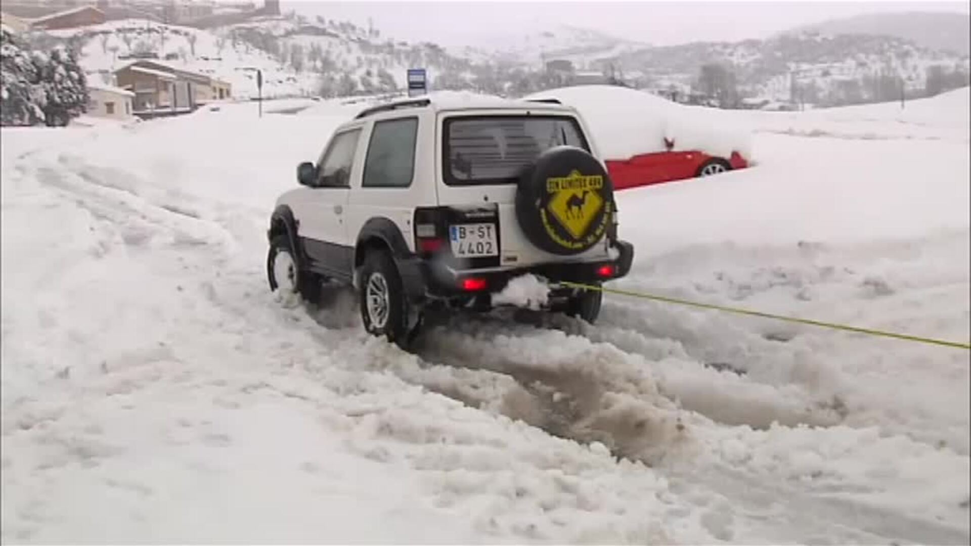 La borrasca Gloria se ceba con el interior de la provincia de Castellón