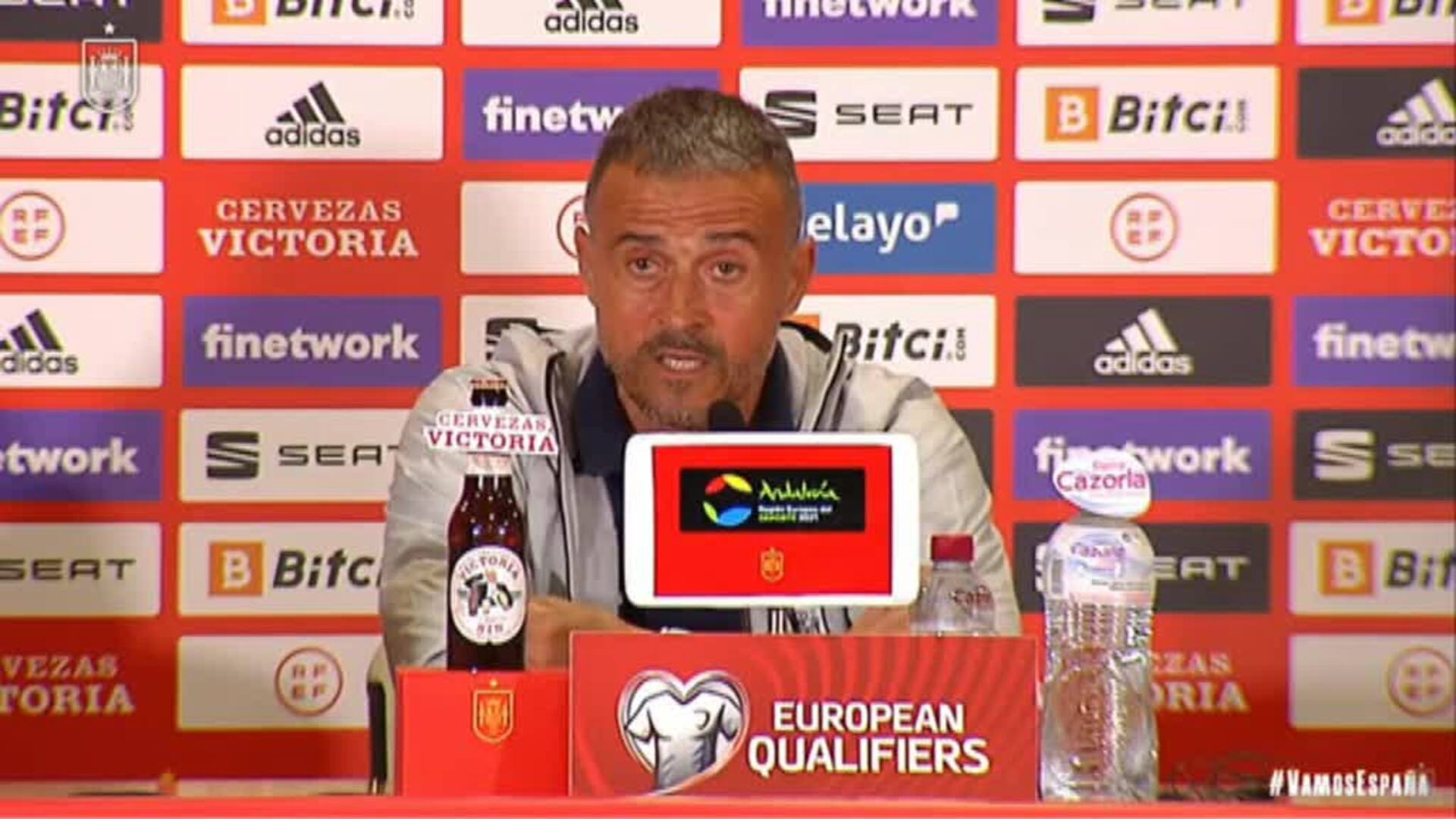 Luis Enrique: &quot;A pesar de que nos valen 2 de los 3 resultados, no vamos a especular&quot;