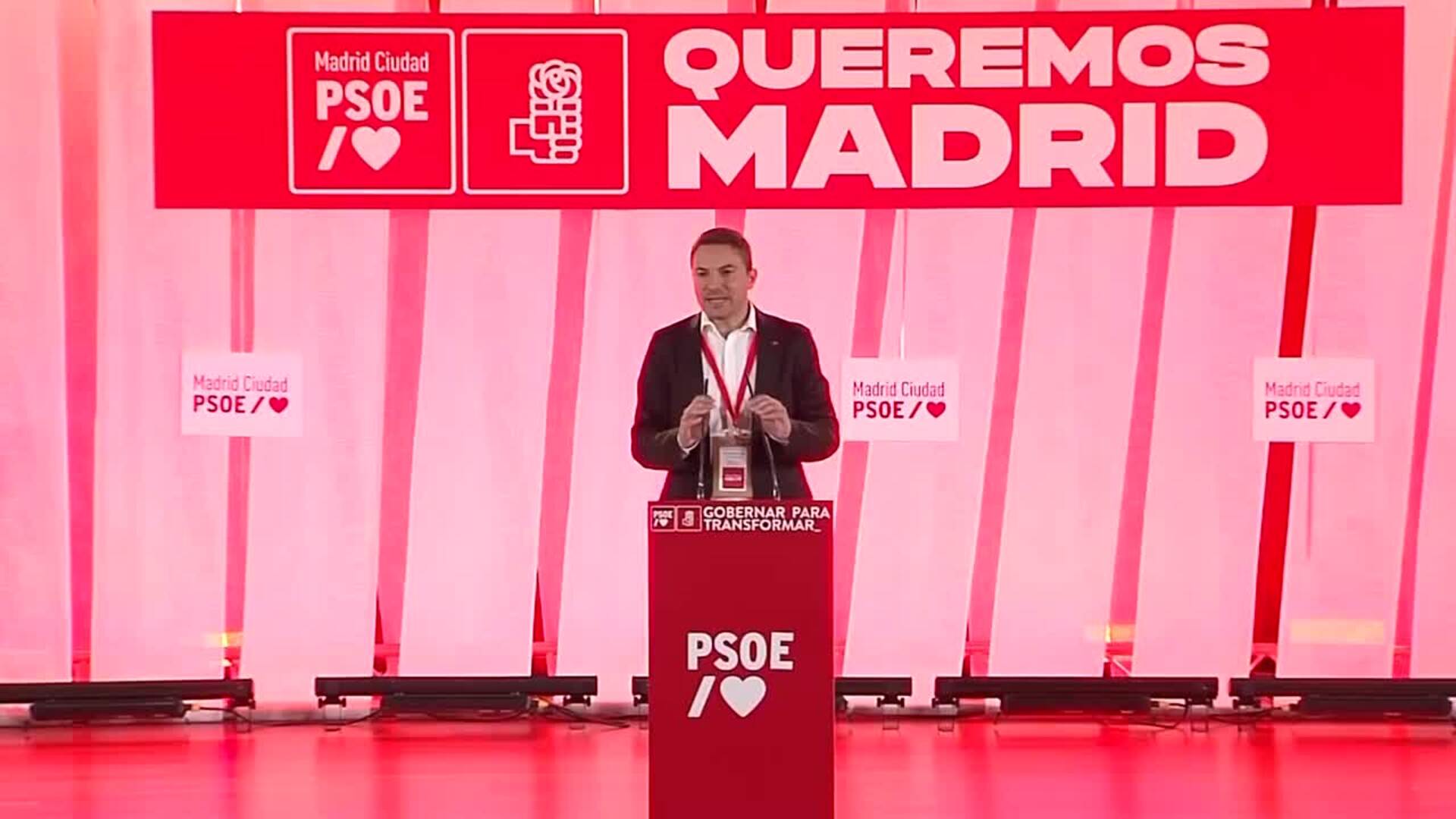 Lobato defiende que el PSOE de Madrid &quot;no está ni para nostalgias ni para derrotismos&quot;