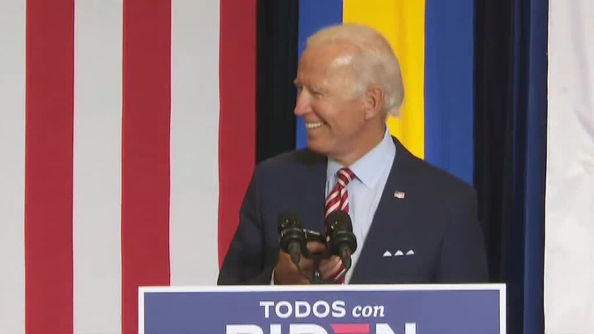 Biden baila &#039;Despacito&#039; en un intento de arañar votos latinos