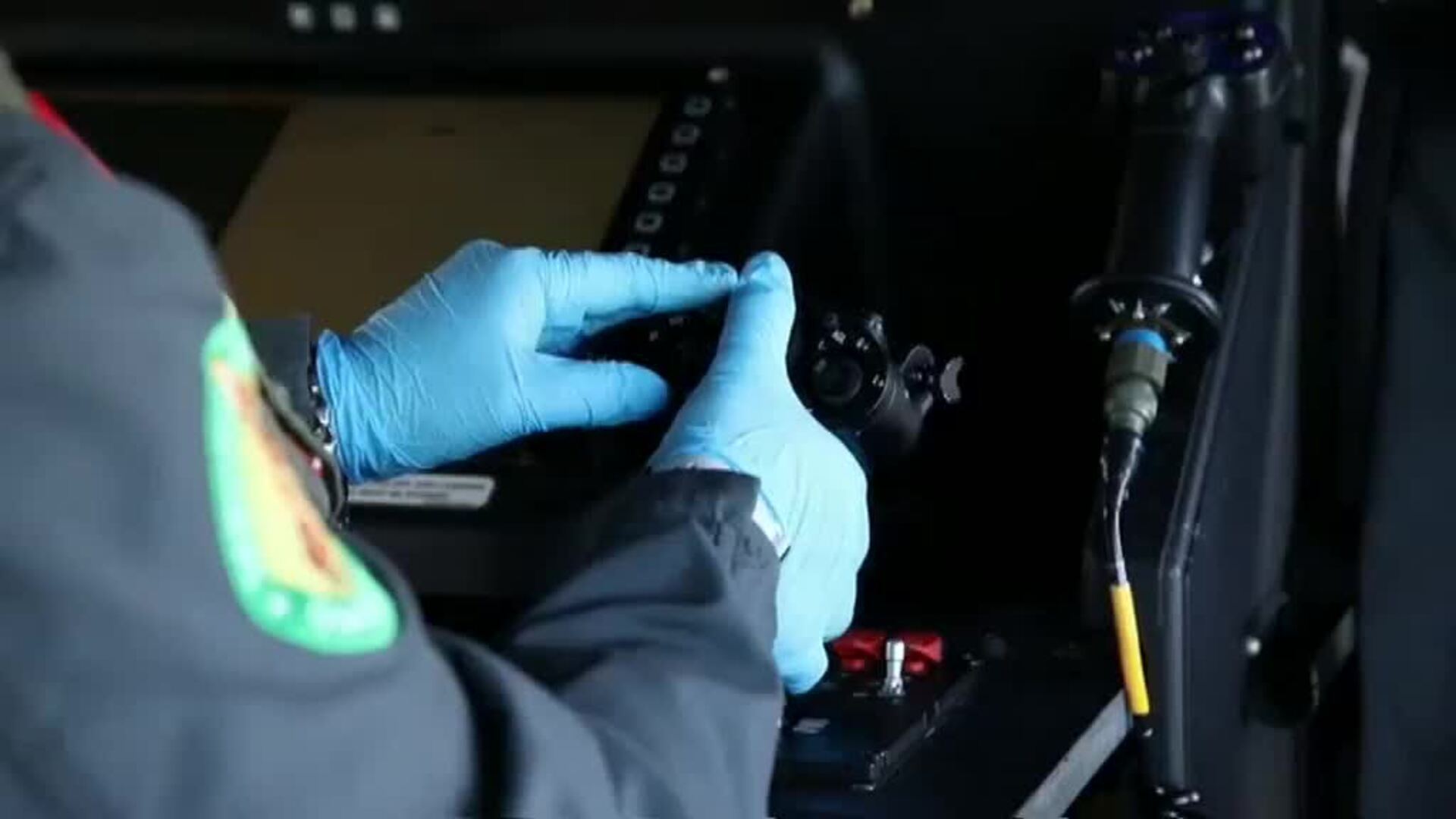 La Policía italiana vigila desde el cielo que se cumple la cuarentena