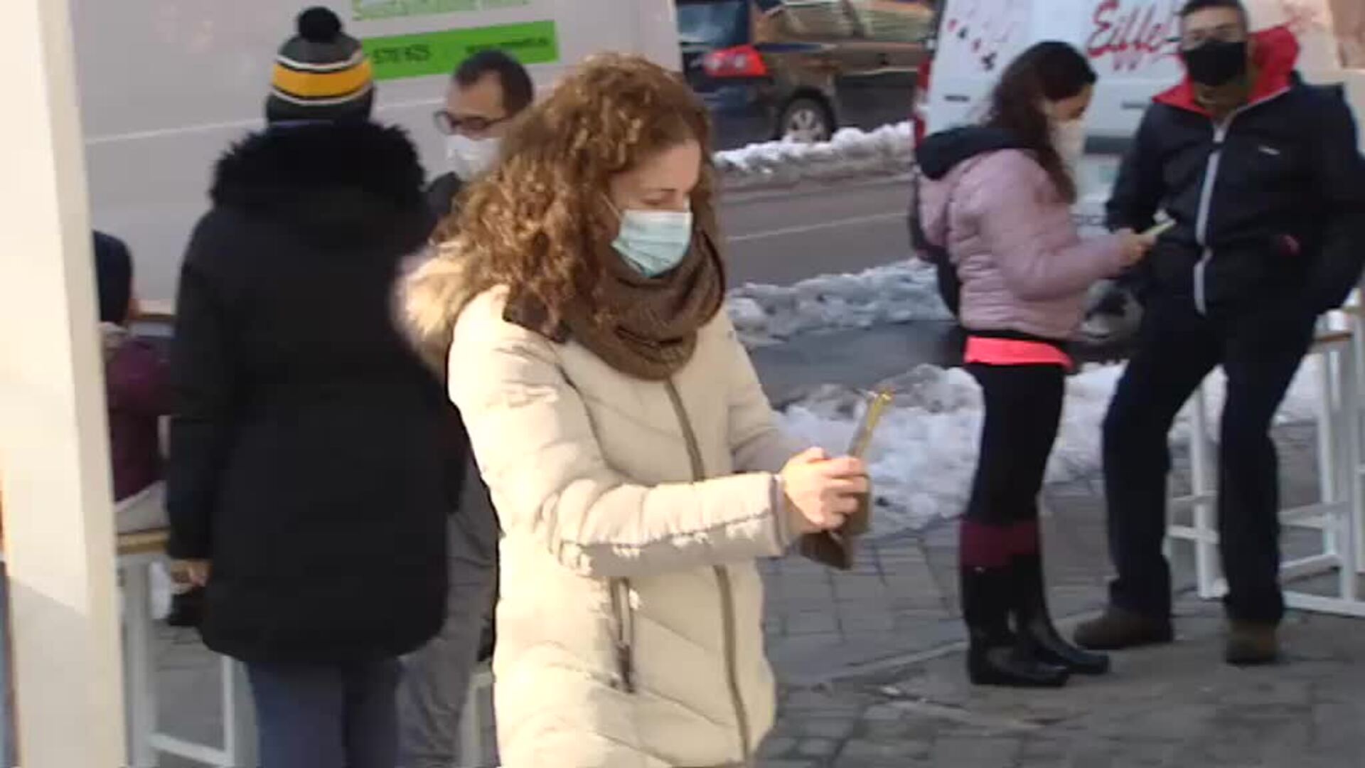 Un bar de hielo en el barrio madrileño de Aluche