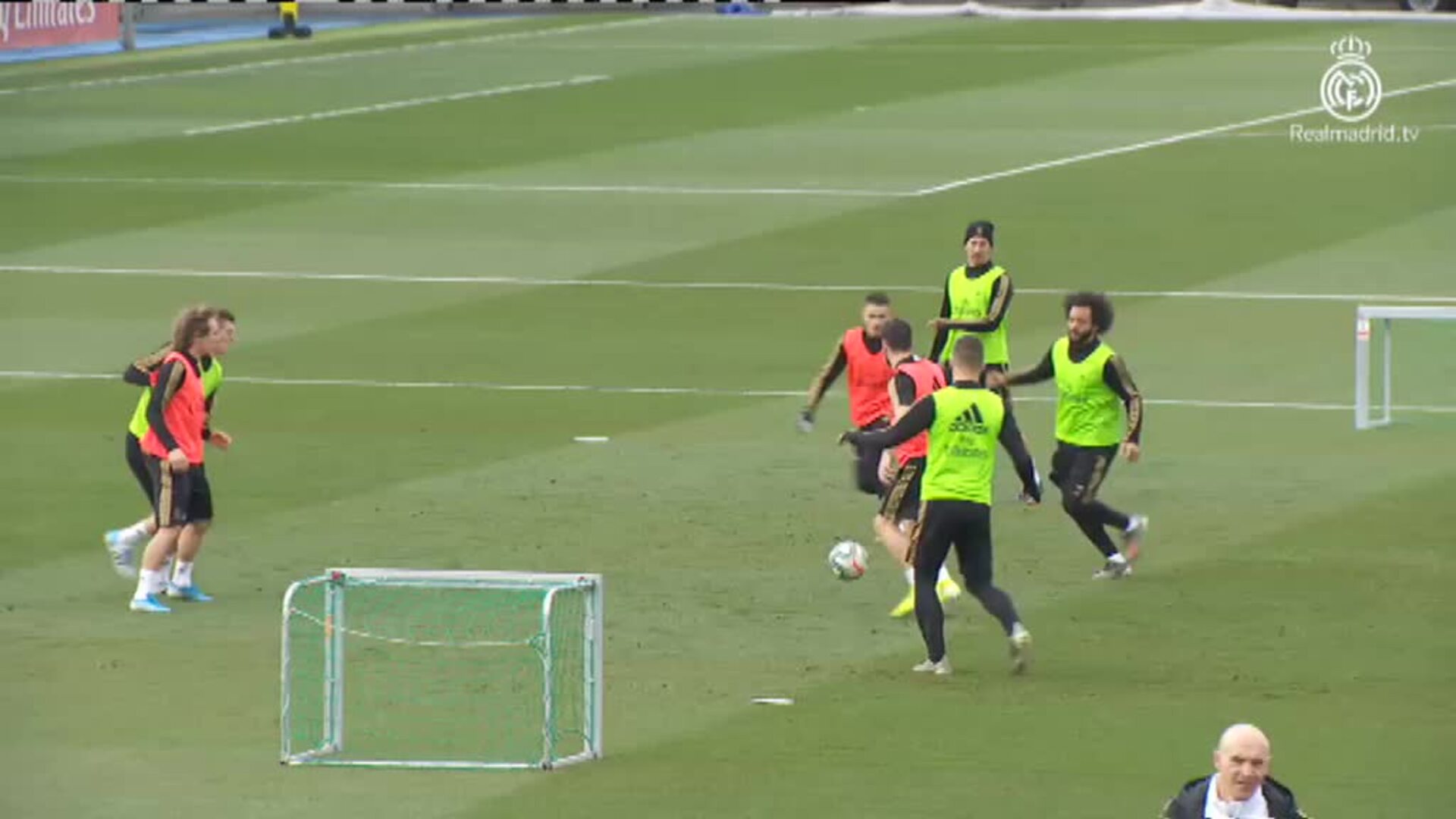 El Real Madrid prepara el partido contra el Espanyol