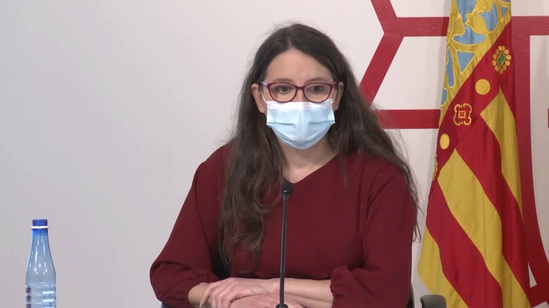 Oltra ve que una desescalada &quot;a toda prisa&quot; llevaría &quot;a una cuarta ola&quot;