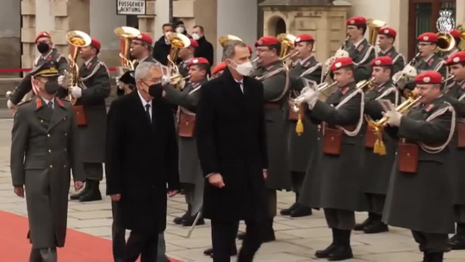 Viaje oficial de los Reyes a Austria