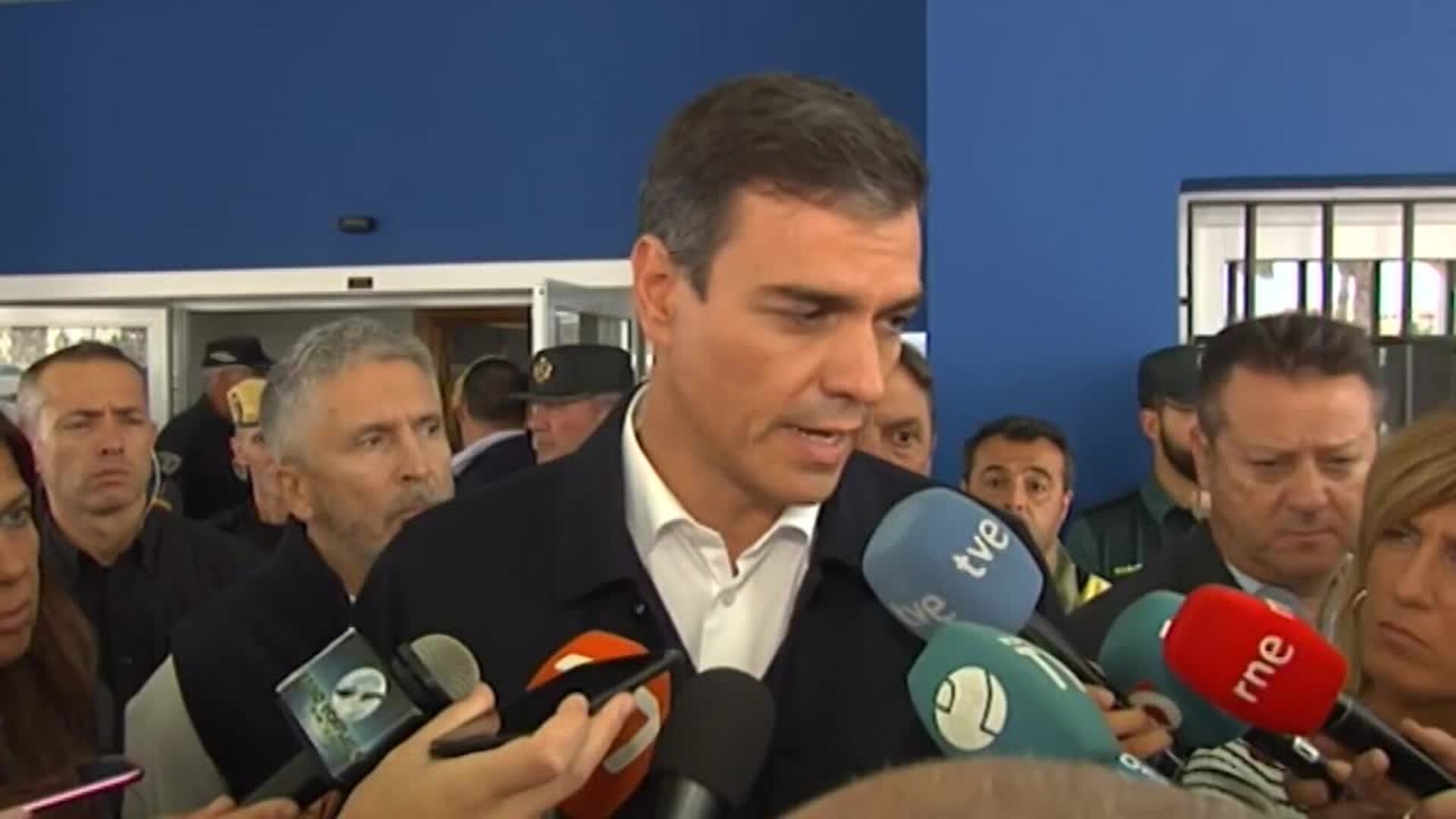 Sánchez: &quot;El Gobierno ayudará a reconstruir las zonas afectadas&quot;