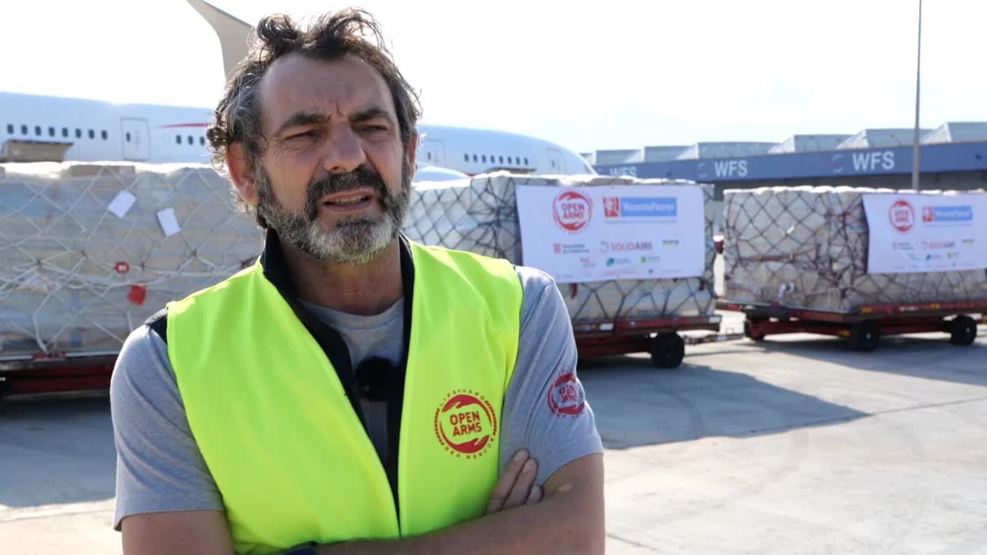 Fundación Vicente Ferrer Y Open Arms envían 20 toneladas de material sanitario a la India