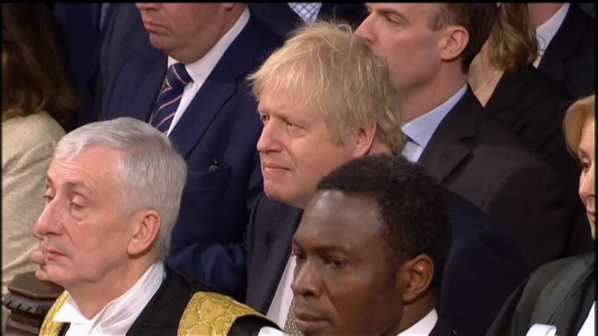 La reina Isabel inaugura la legislatura de Boris Johnson