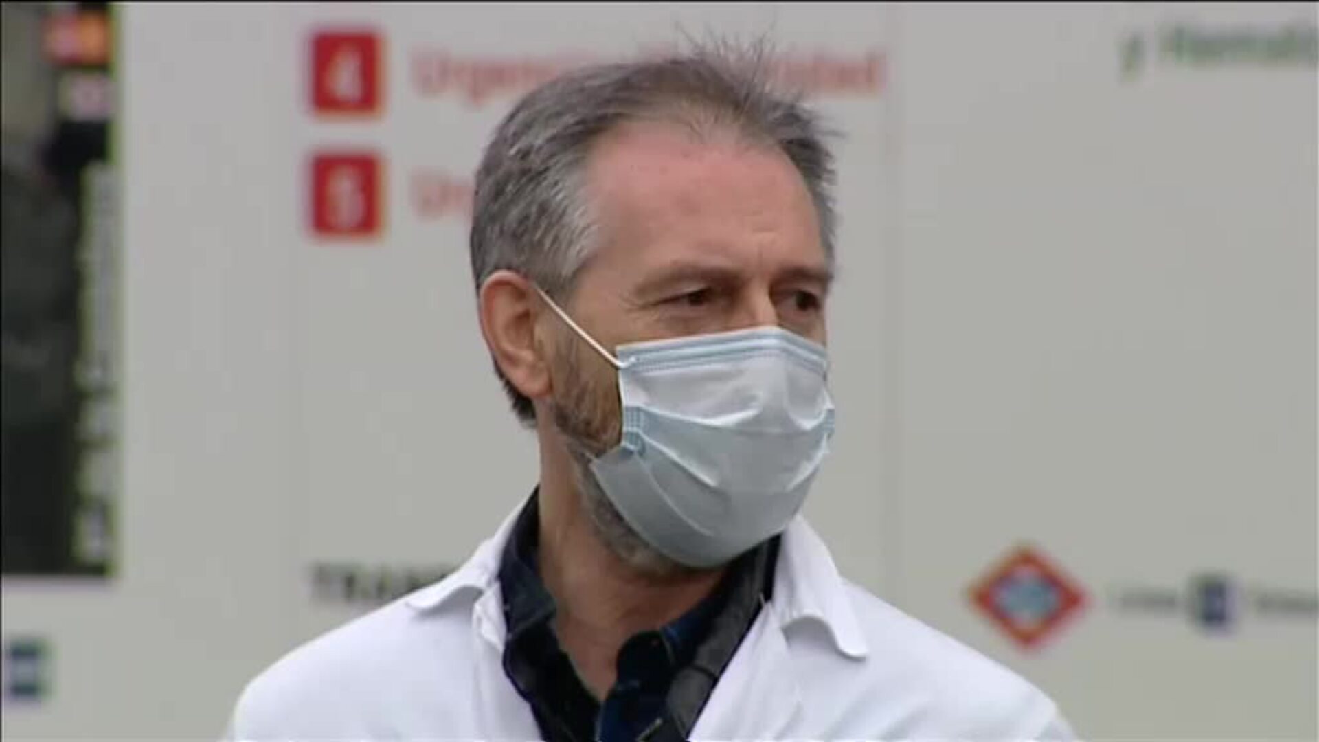 Minuto de silencio en memoria de los sanitarios fallecidos