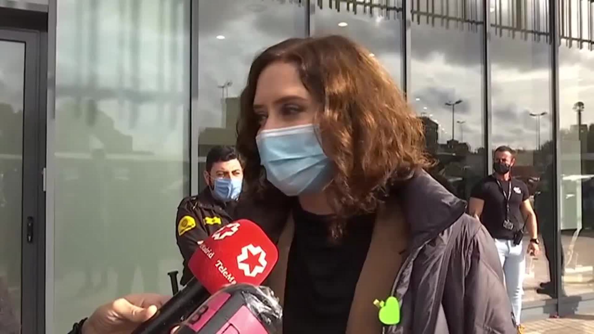 Ayuso cree que el Gobierno quiere &quot;enfrentar&quot; a los territorios